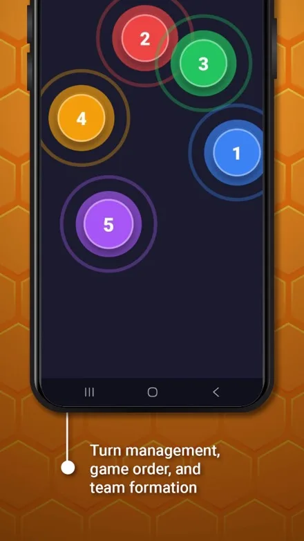 Player selector for turn order